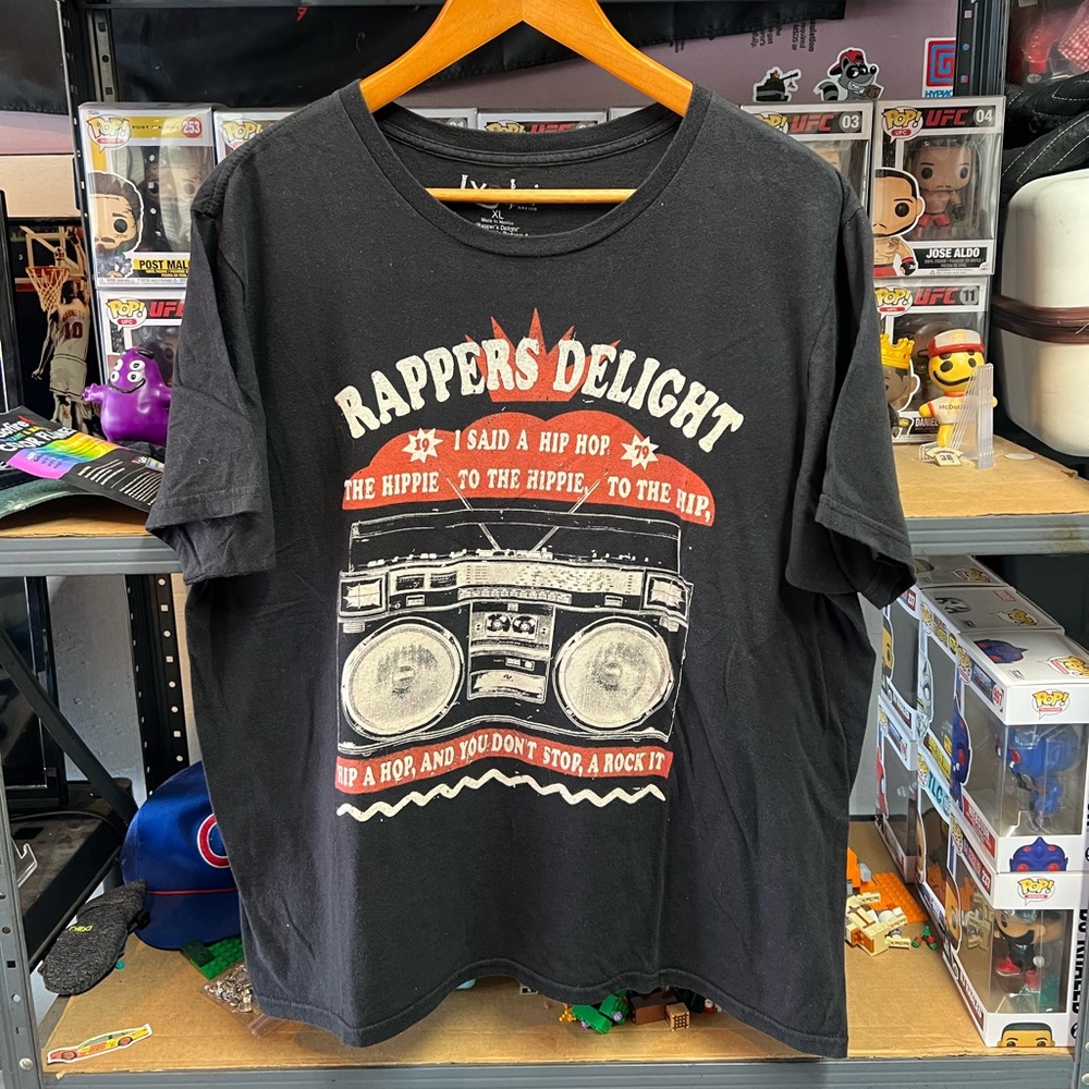 Rappers Delight Hip Hop Stereo Tee